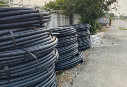 ỐNG HDPE DÙNG TRONG CẤP NƯỚC NÔNG THÔN